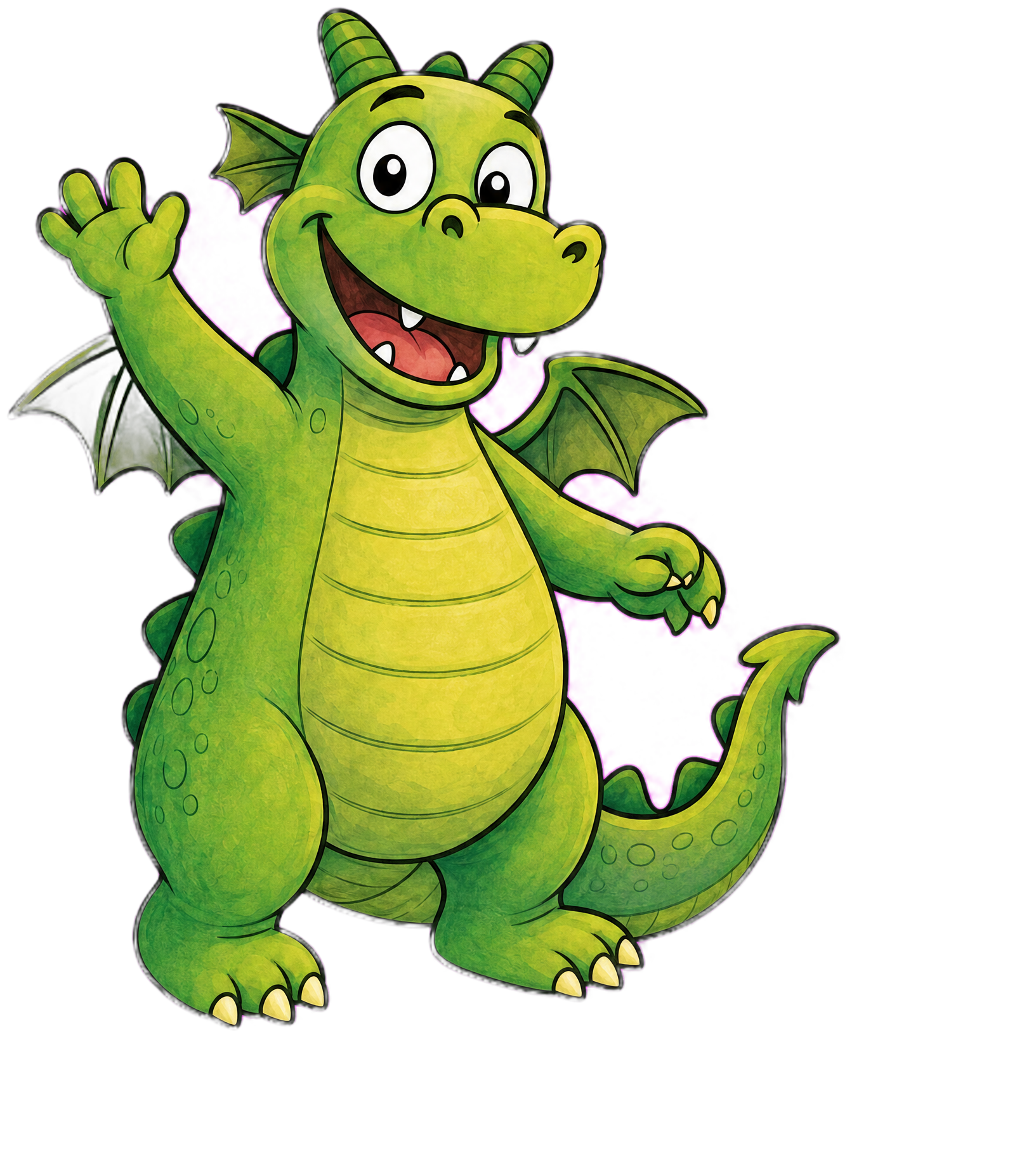 Spuki, the friendly dragon